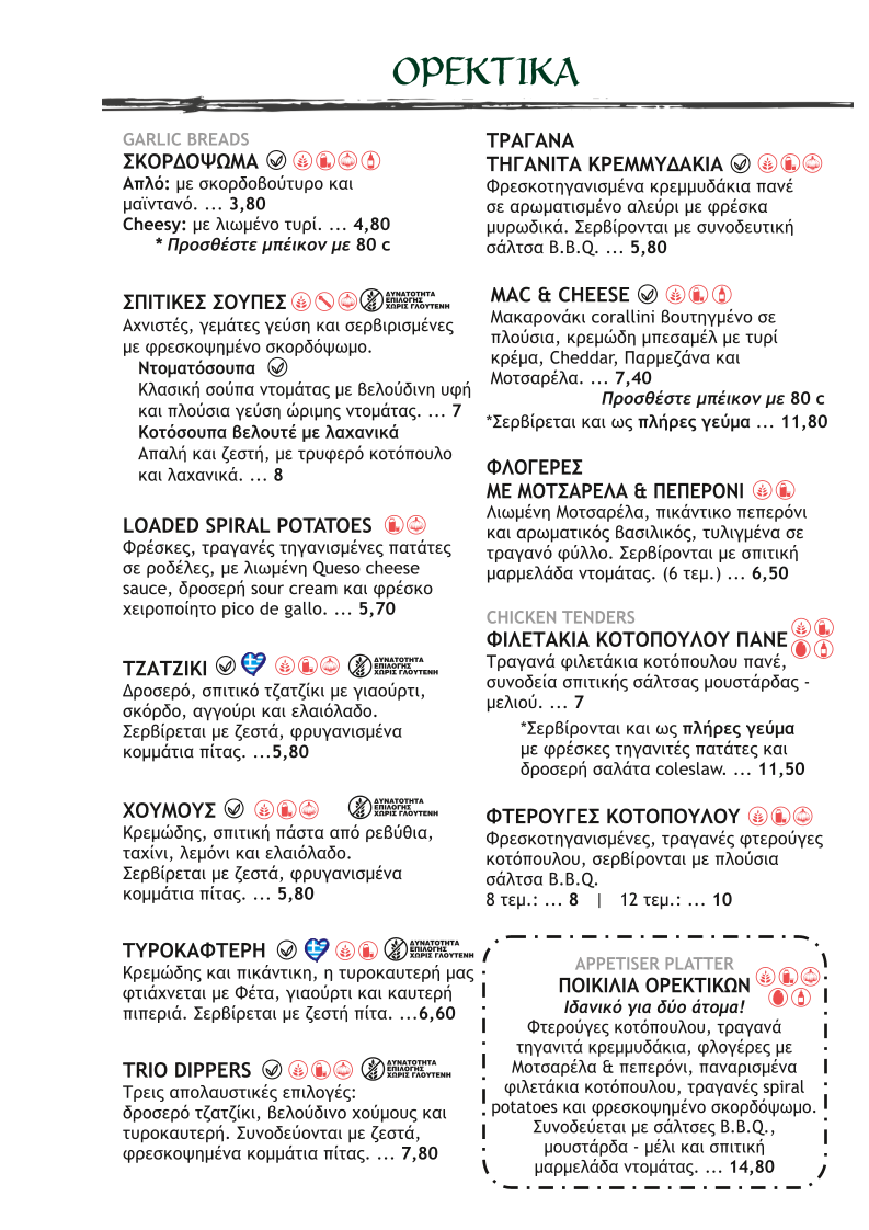 Menu The Red Lion Malia Bar And Restaurant-6