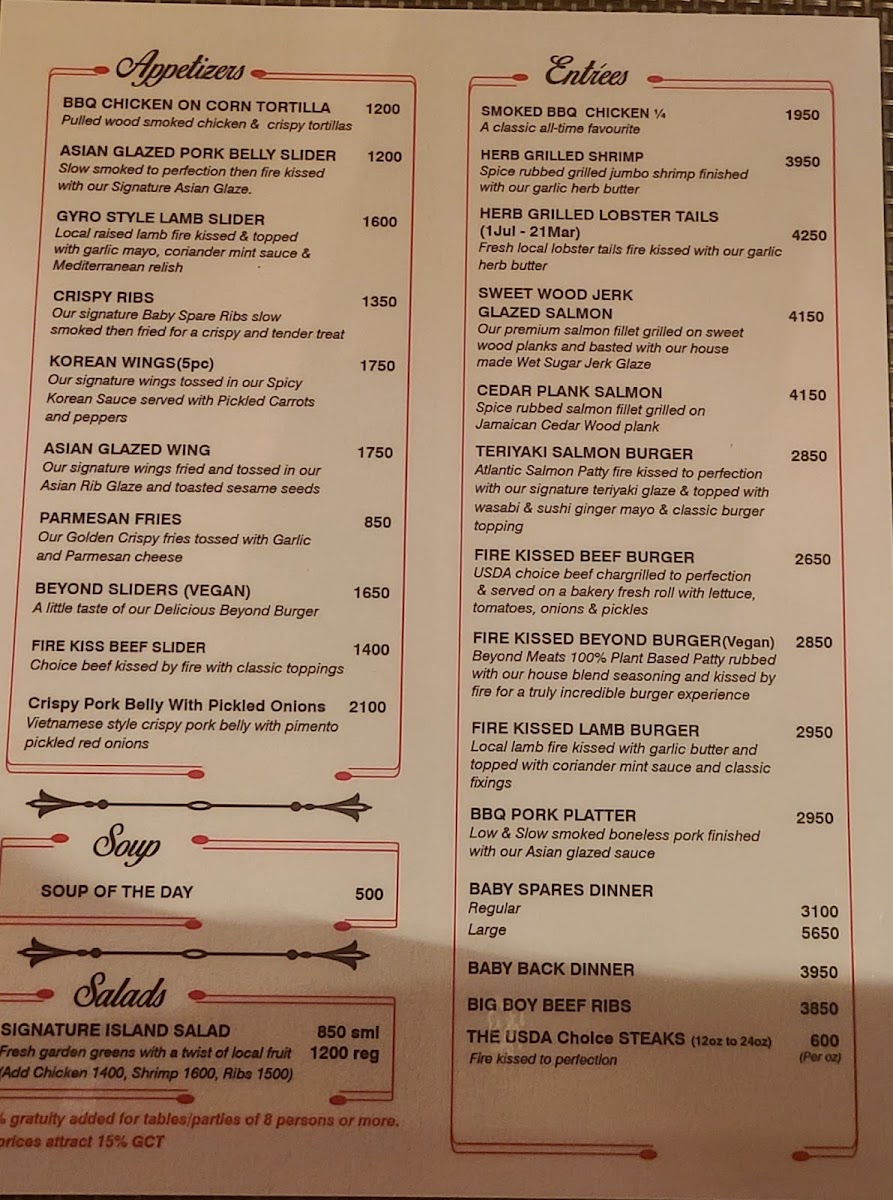 Menu The Rib Kage Grill-10
