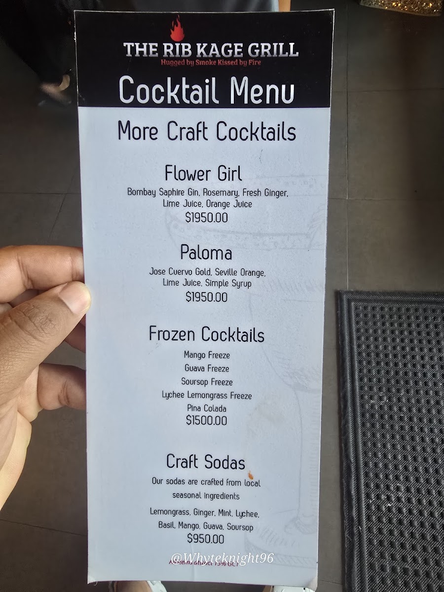 Menu The Rib Kage Grill-3