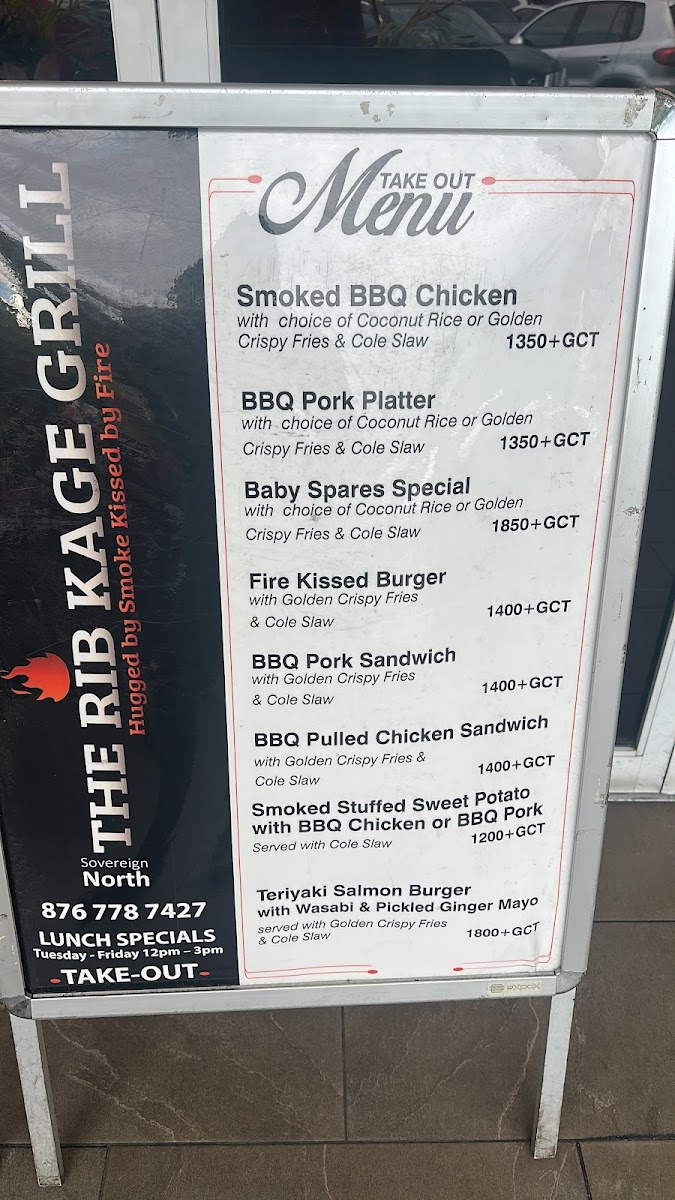 Menu The Rib Kage Grill-4