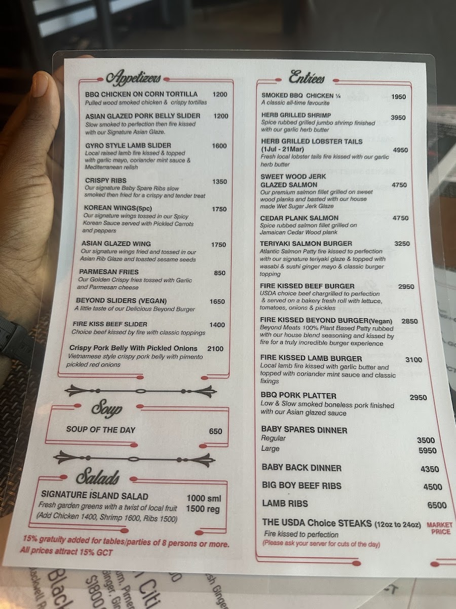 Menu The Rib Kage Grill-5