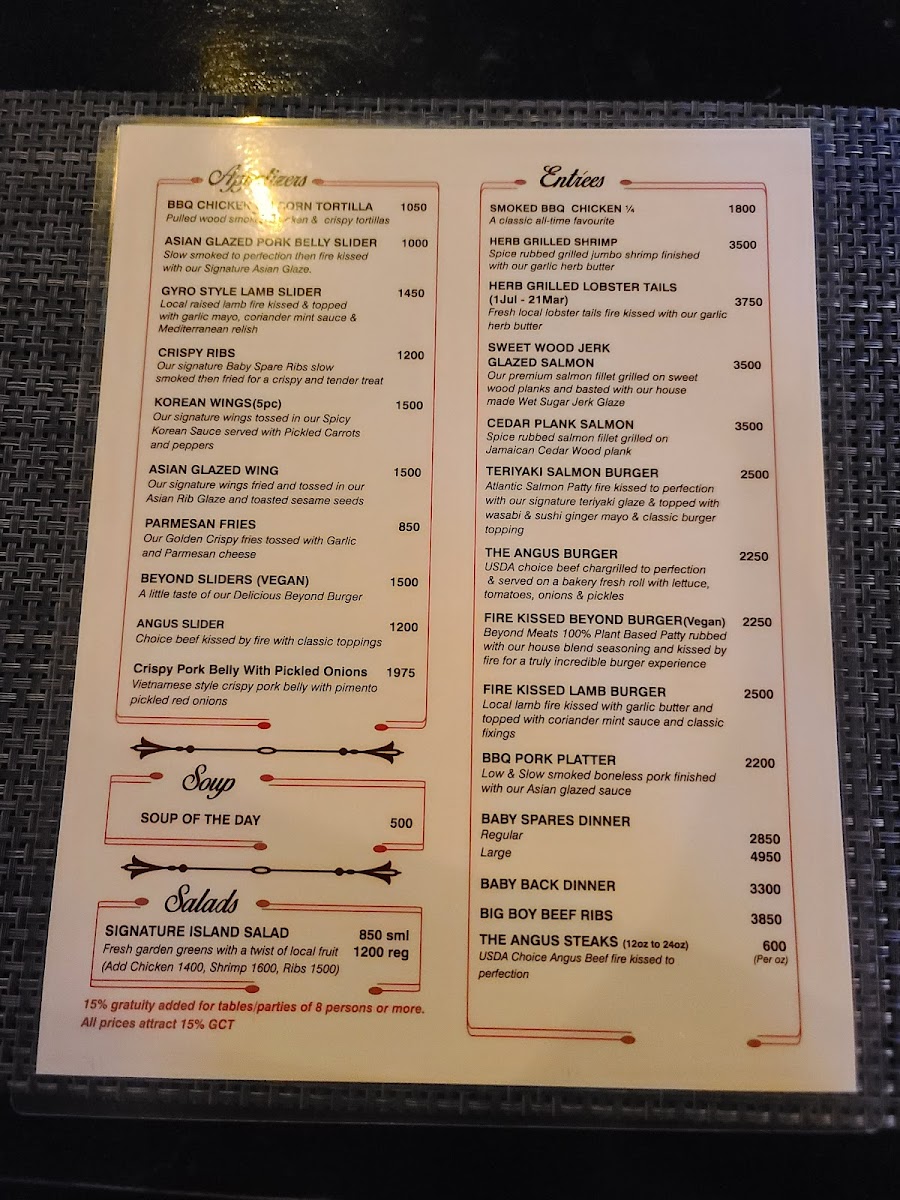 Menu The Rib Kage Grill-9