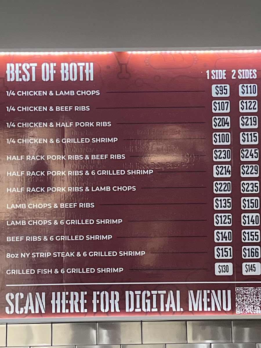 Menu The Rib Shack-1