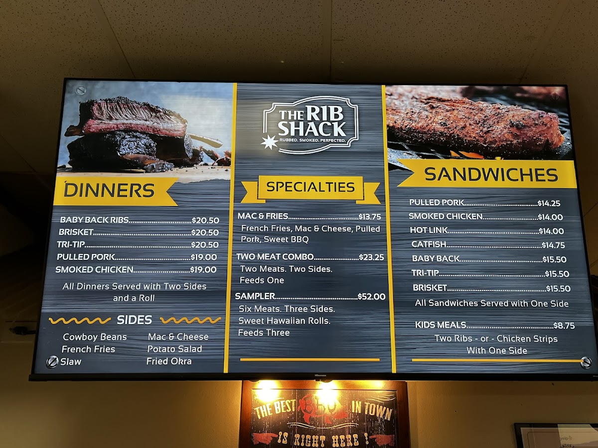 Menu The Ribshack Que-2
