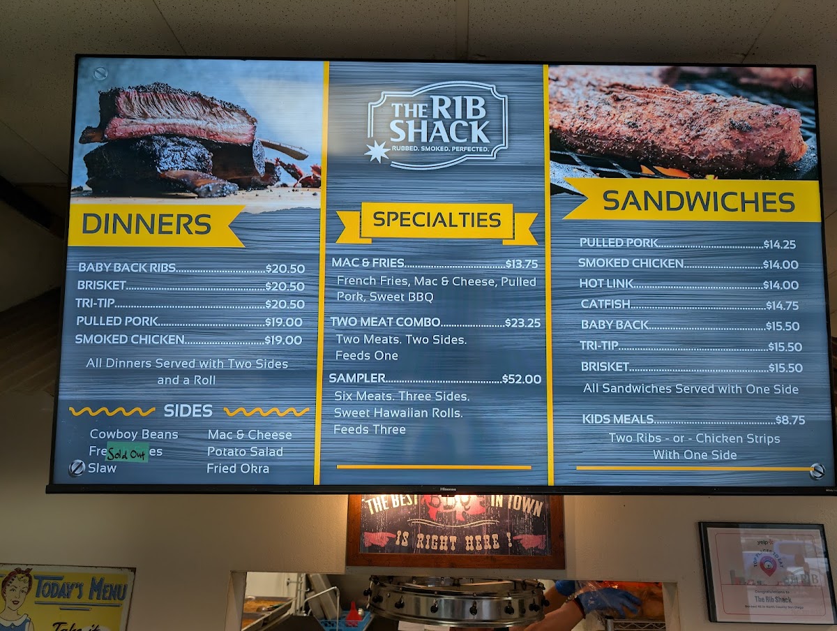 Menu The Ribshack Que-3