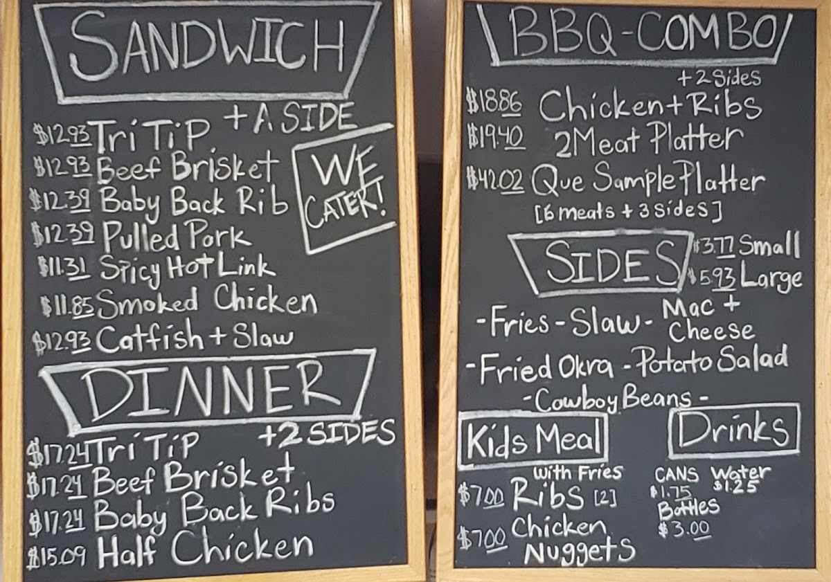 Menu The Ribshack Que-4