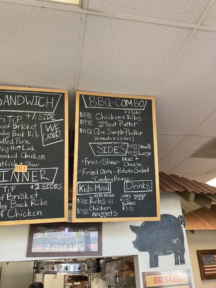 Menu The Ribshack Que-8