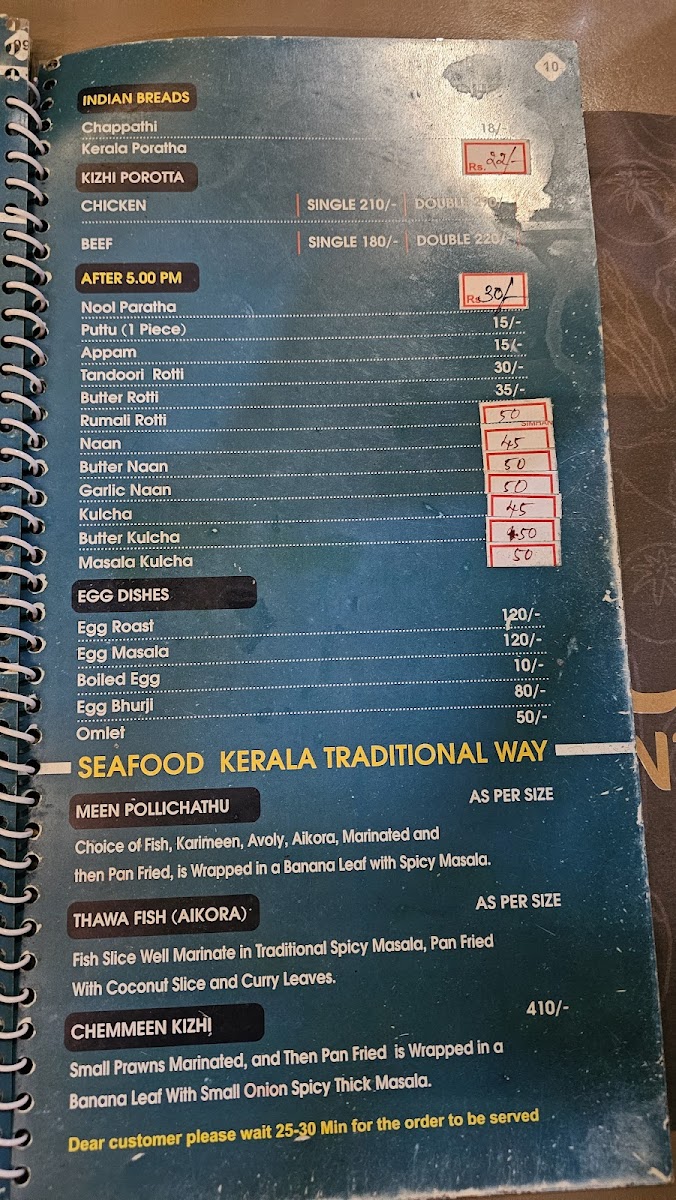 Menu The Rice Bowl Restaurant-5