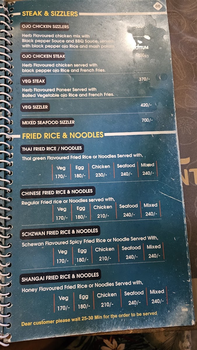 Menu The Rice Bowl Restaurant-6