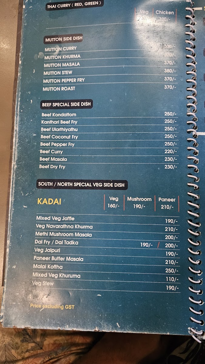 Menu The Rice Bowl Restaurant-8
