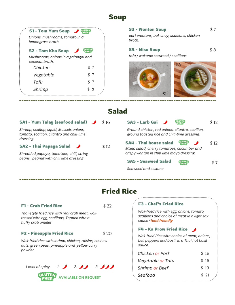 Menu The Riverfront Asian Cuisine & Bar-4