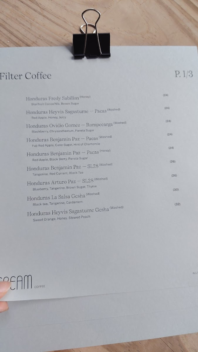 Menu The Roast Things Coffee Roaster-4