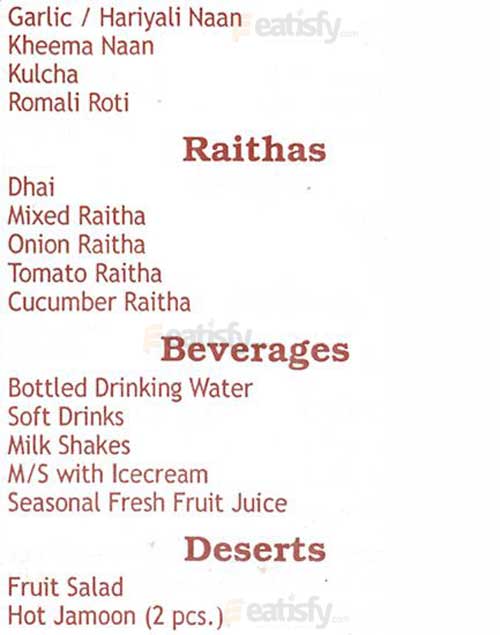 Menu The Rock Restaurant-4