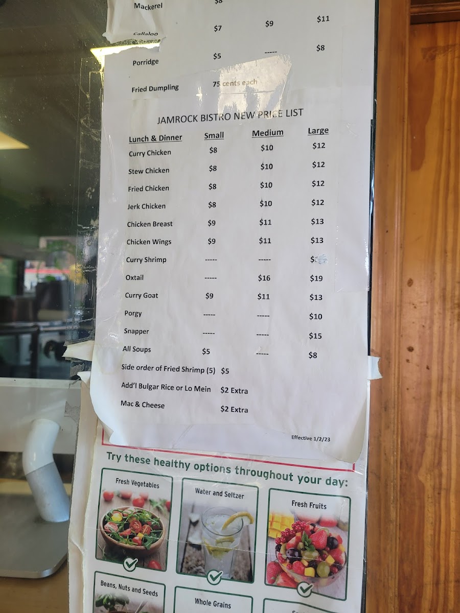 Menu The Rock-1