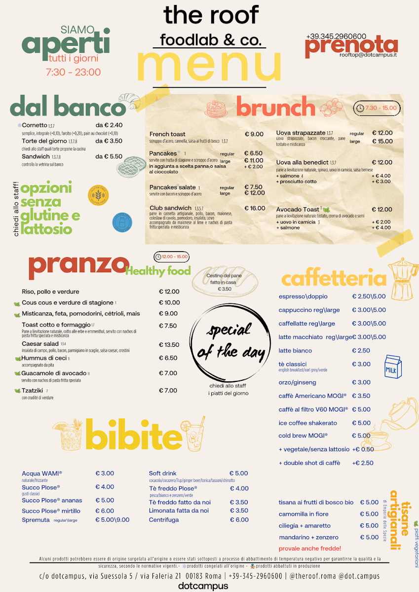 Menu The Roof - Foodlab & Co.-1