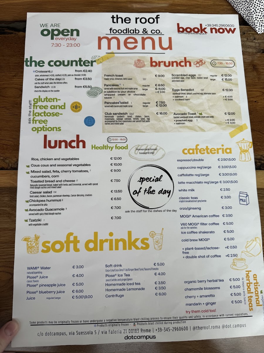 Menu The Roof - Foodlab & Co.-4