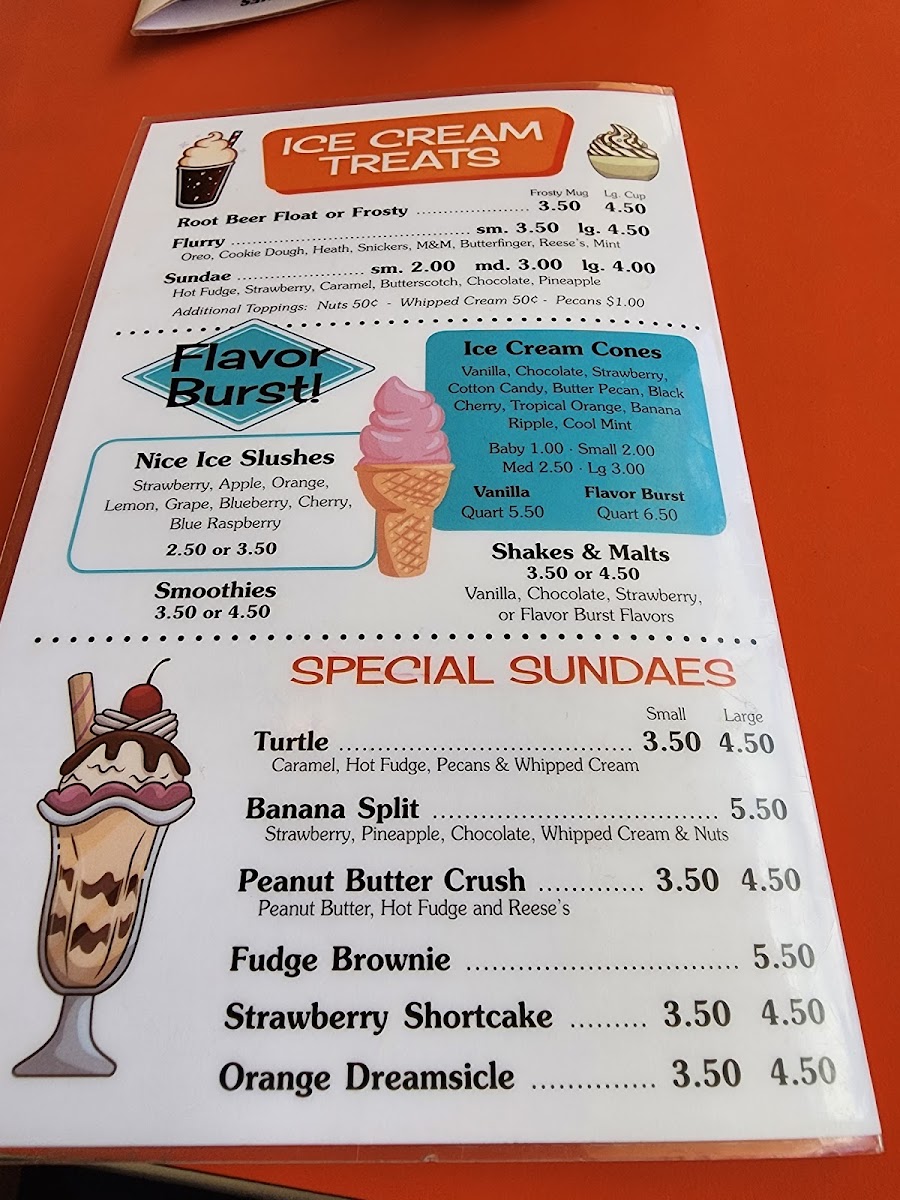 Menu The Rootbeer Stand-3