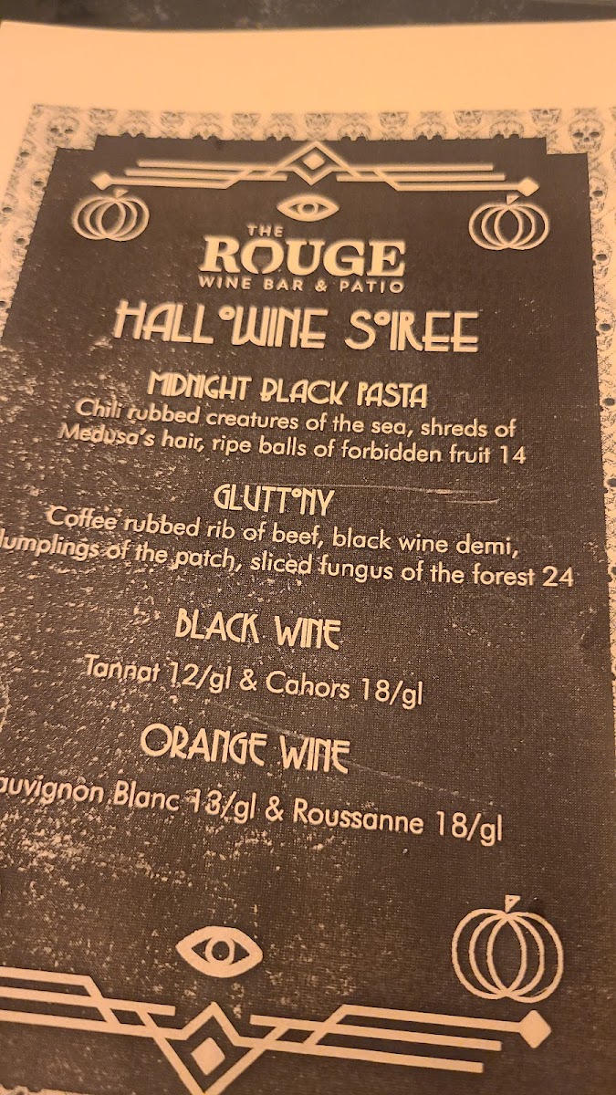 Menu The Rouge Wine & Bourbon Bistro-6