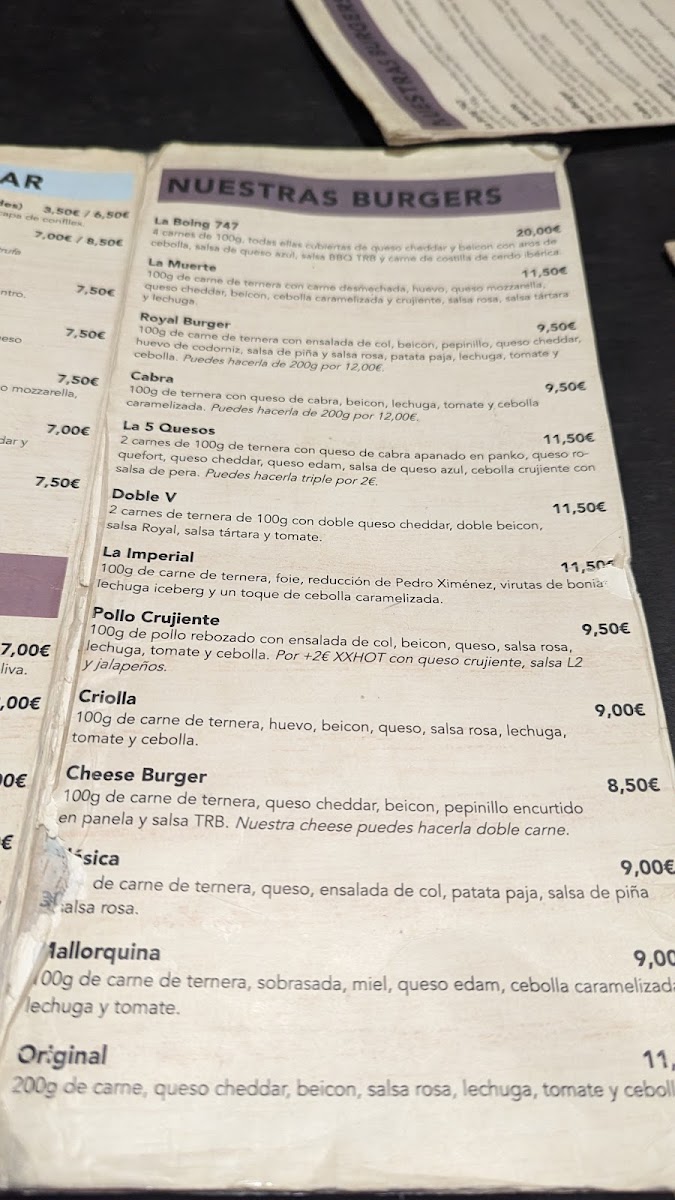 Menu The Royal Burger-4