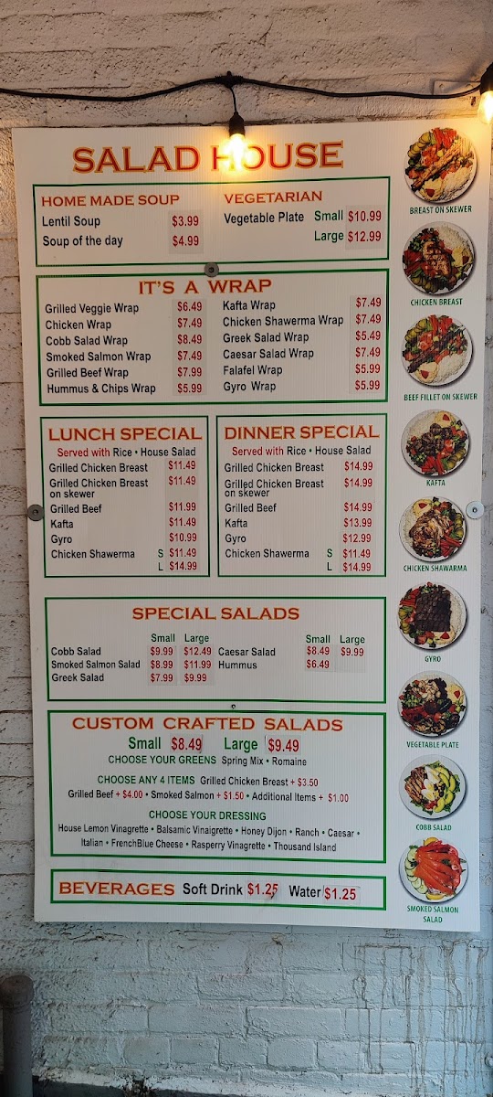 Menu The Salad House-3