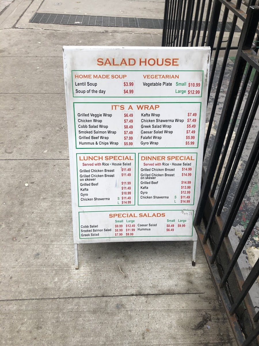 Menu The Salad House-5