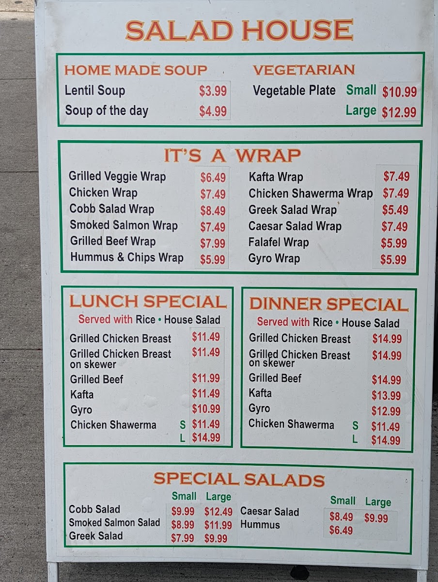 Menu The Salad House-6