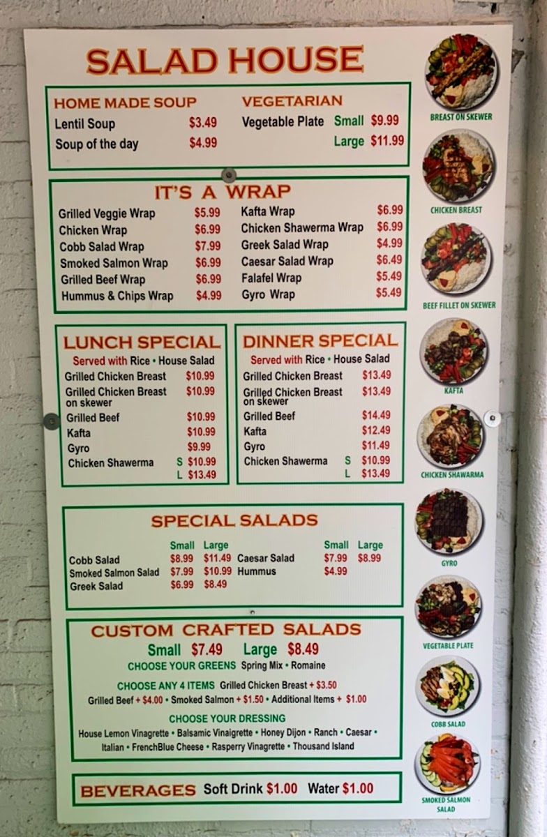 Menu The Salad House-7