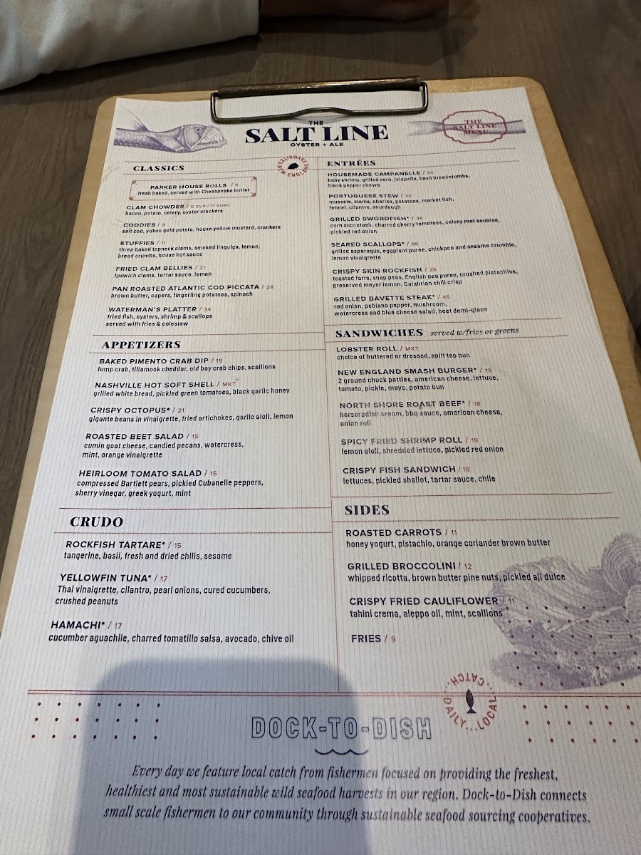 Menu The Salt Line-3
