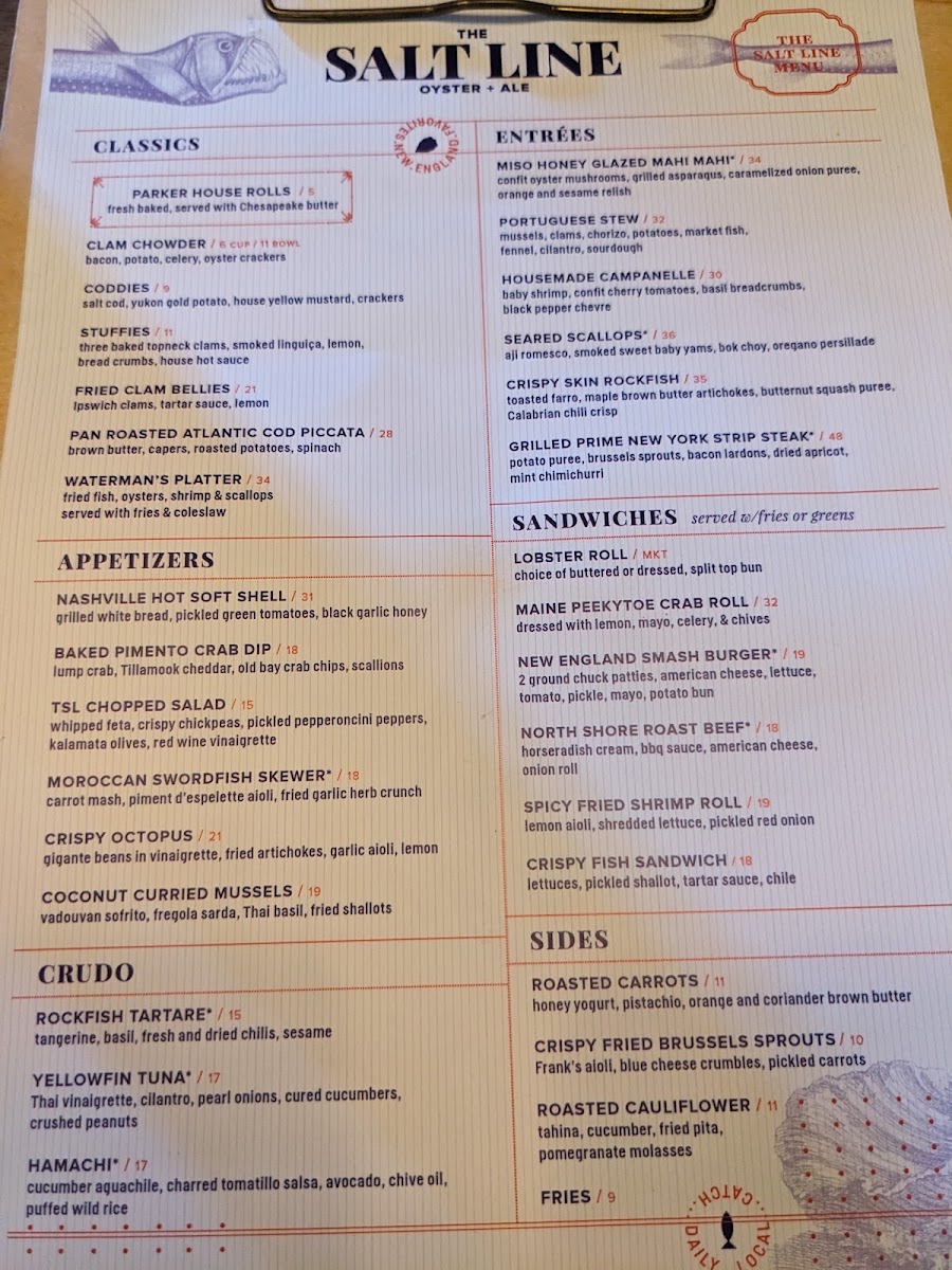 Menu The Salt Line-4