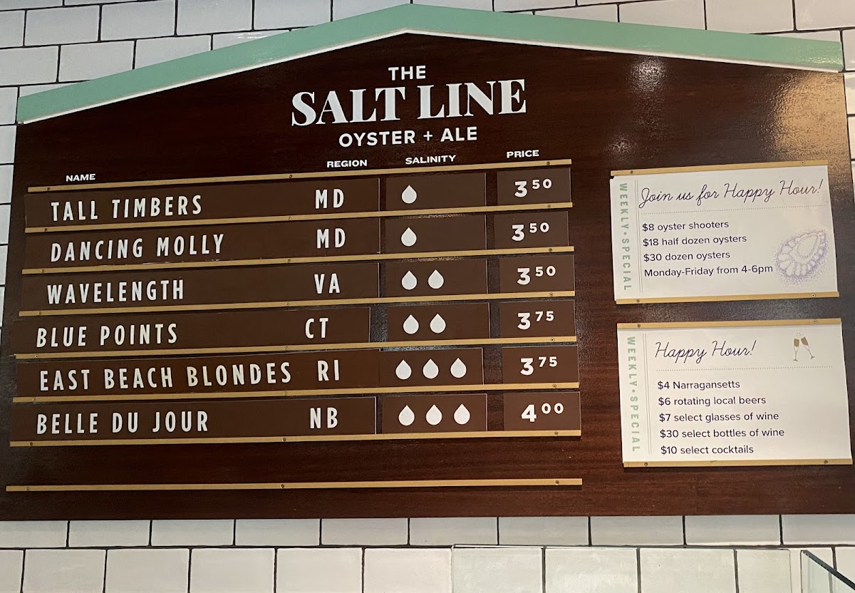 Menu The Salt Line-8