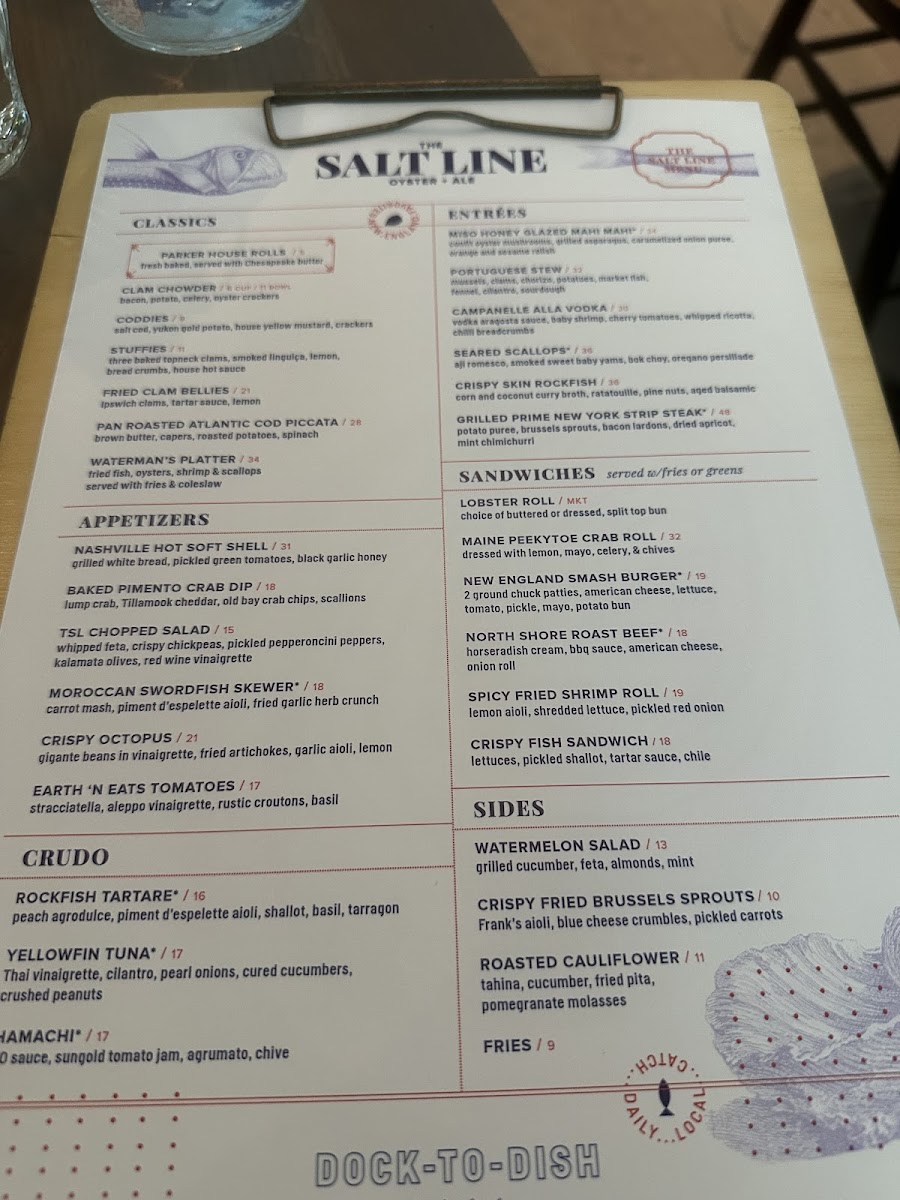 Menu The Salt Line-9