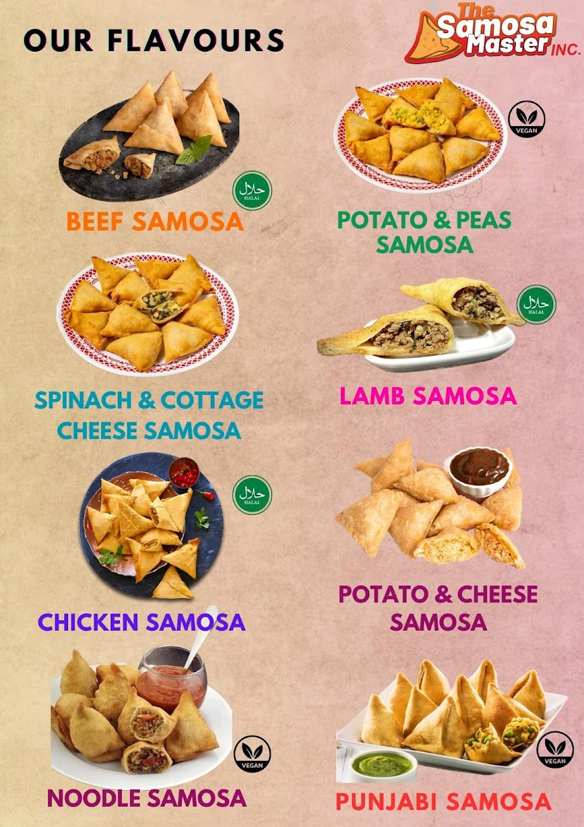 Menu The Samosa Master-4