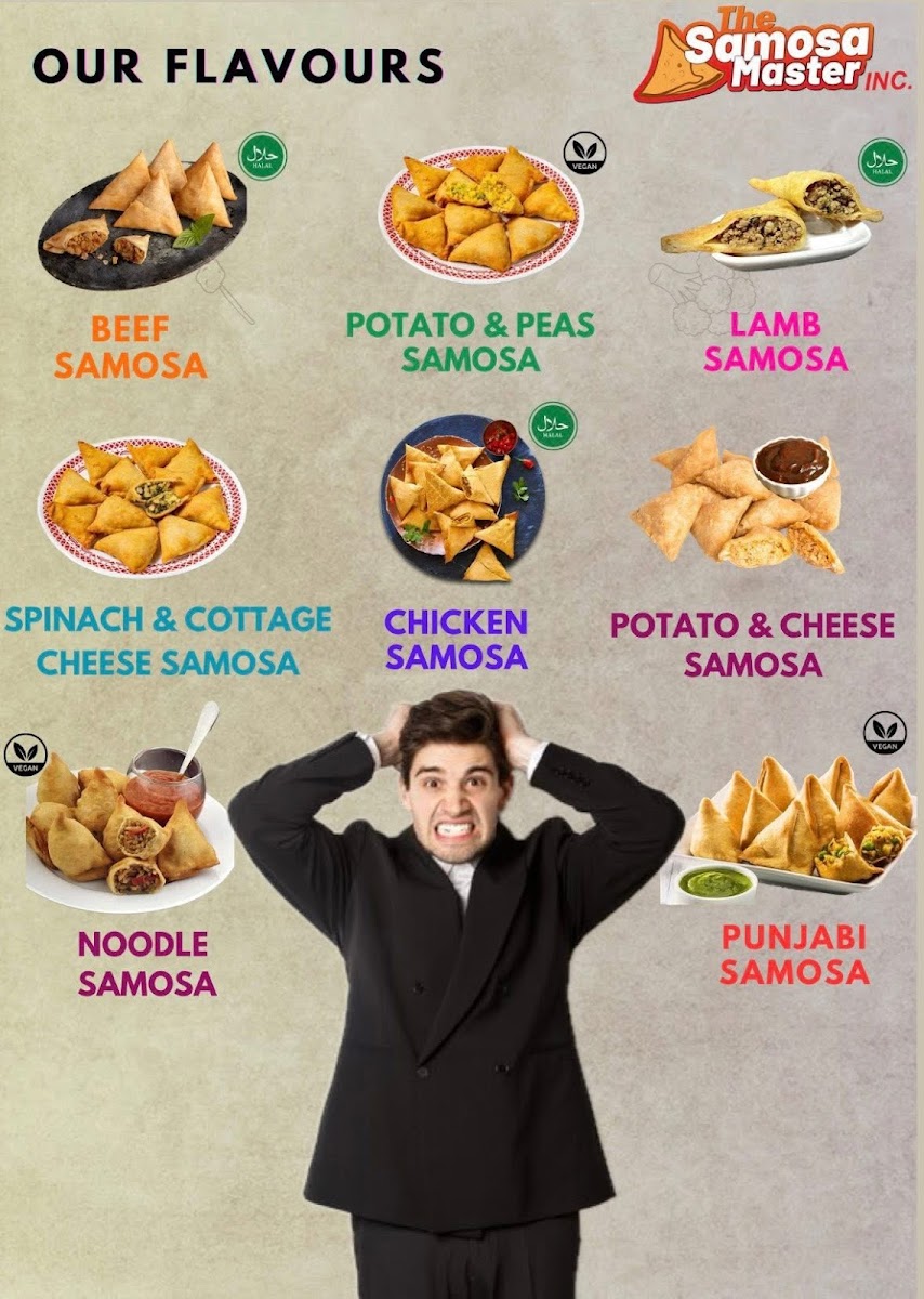 Menu The Samosa Master-5