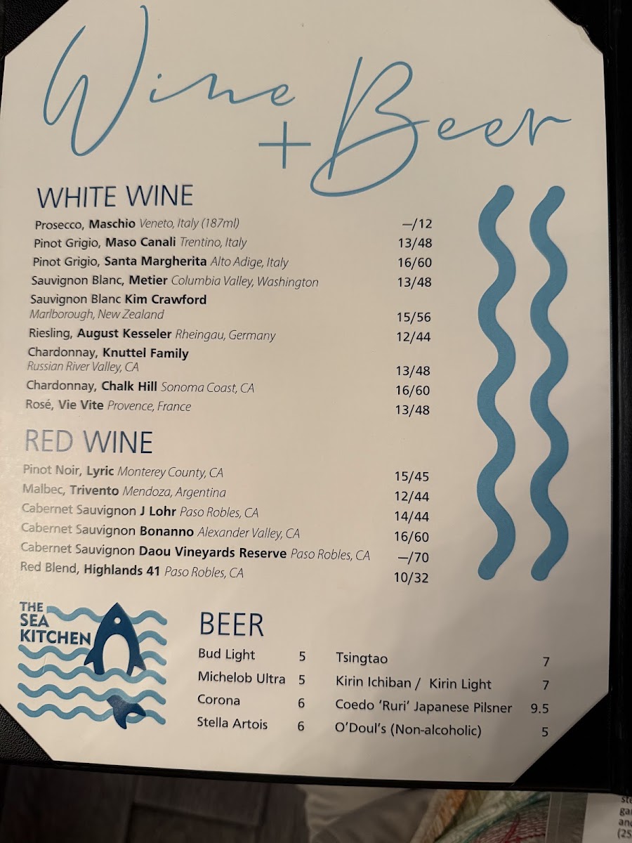 Menu The Sea South East Asian Kitchen And Sushi-9