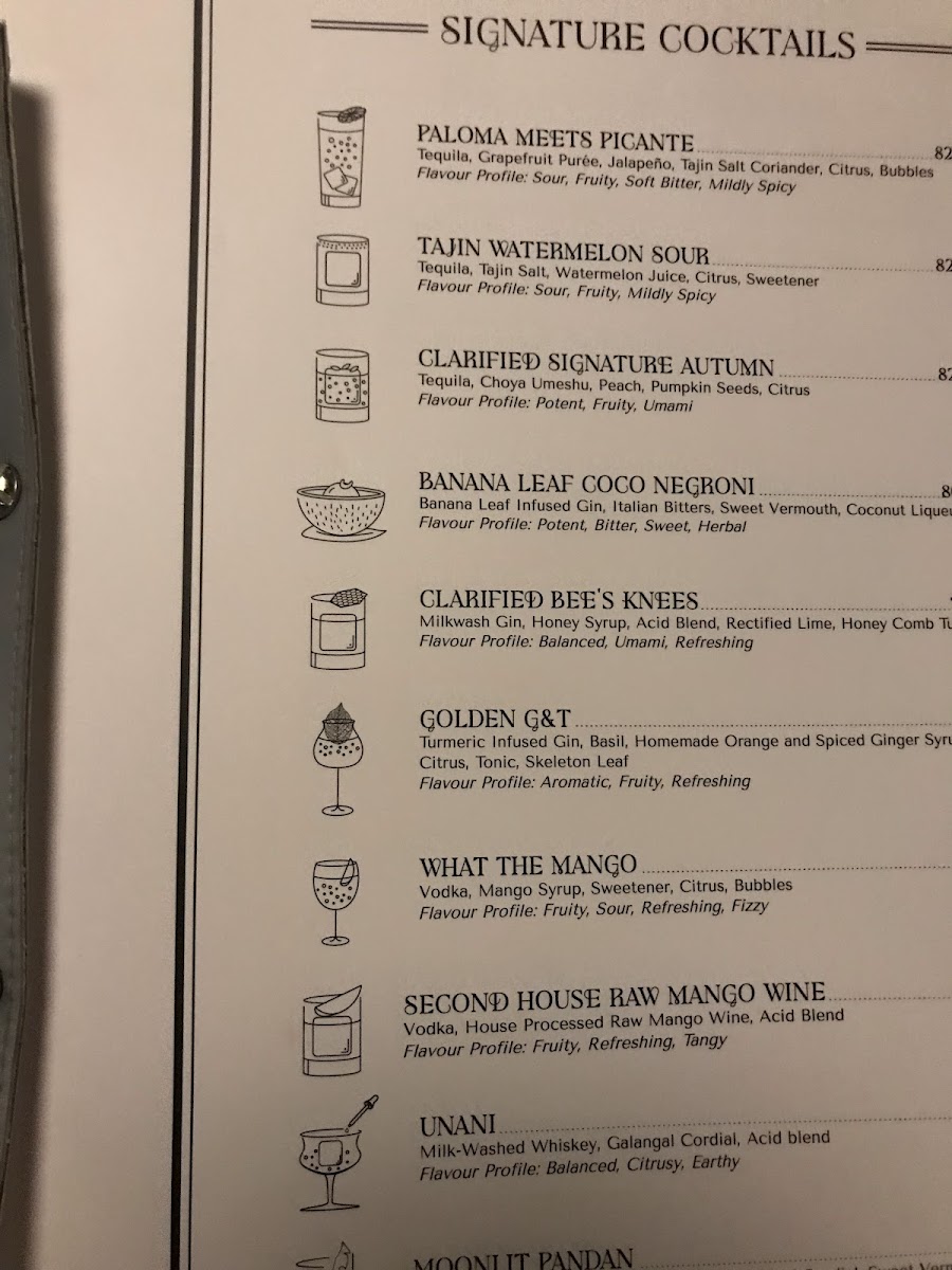 Menu The Second House-10