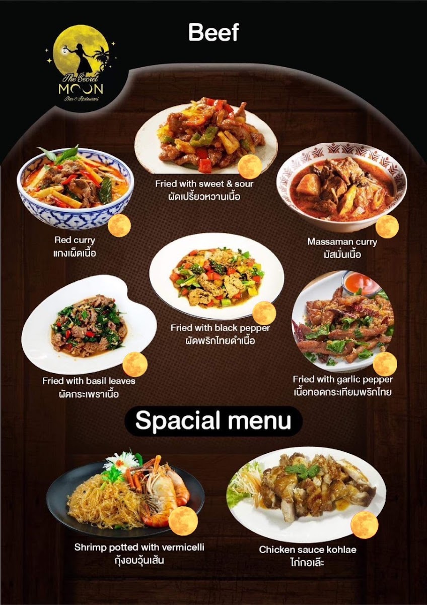 Menu The Secret Moon Bar And Restaurant-3