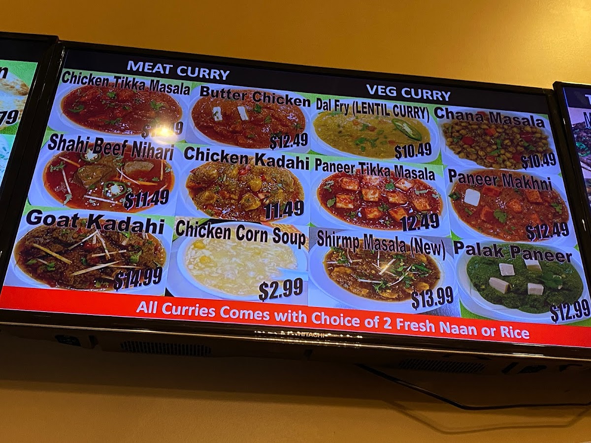 Menu The Shahi Grill - Indian Food Lawrenceville-5