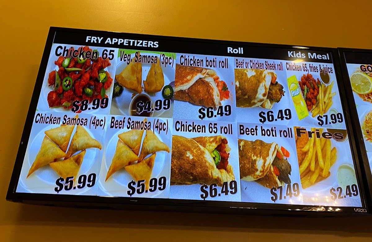 Menu The Shahi Grill - Indian Food Lawrenceville-7
