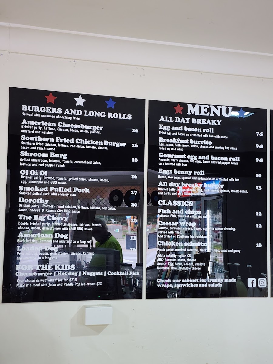 Menu The Shoal Bay Diner-4