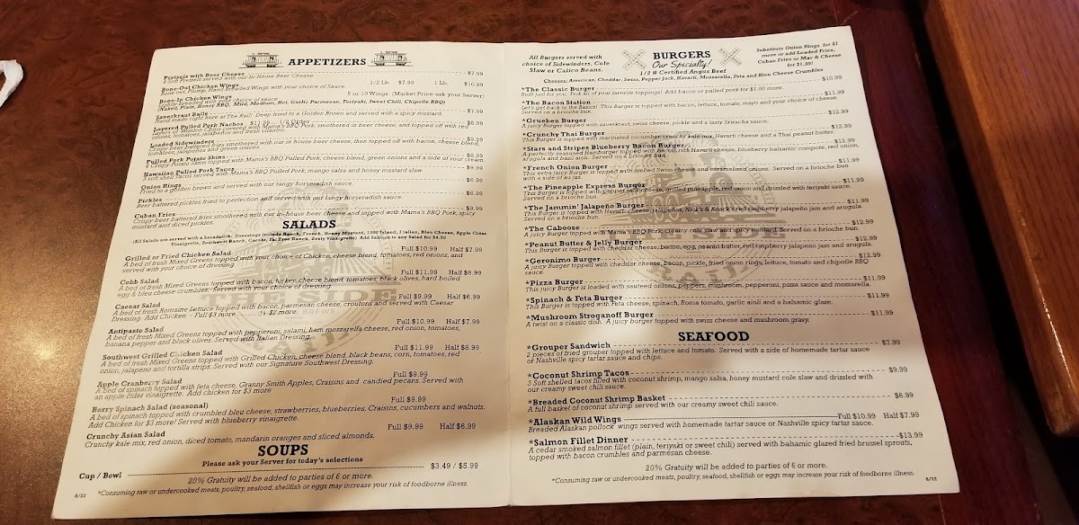 Menu The Side Rail-10