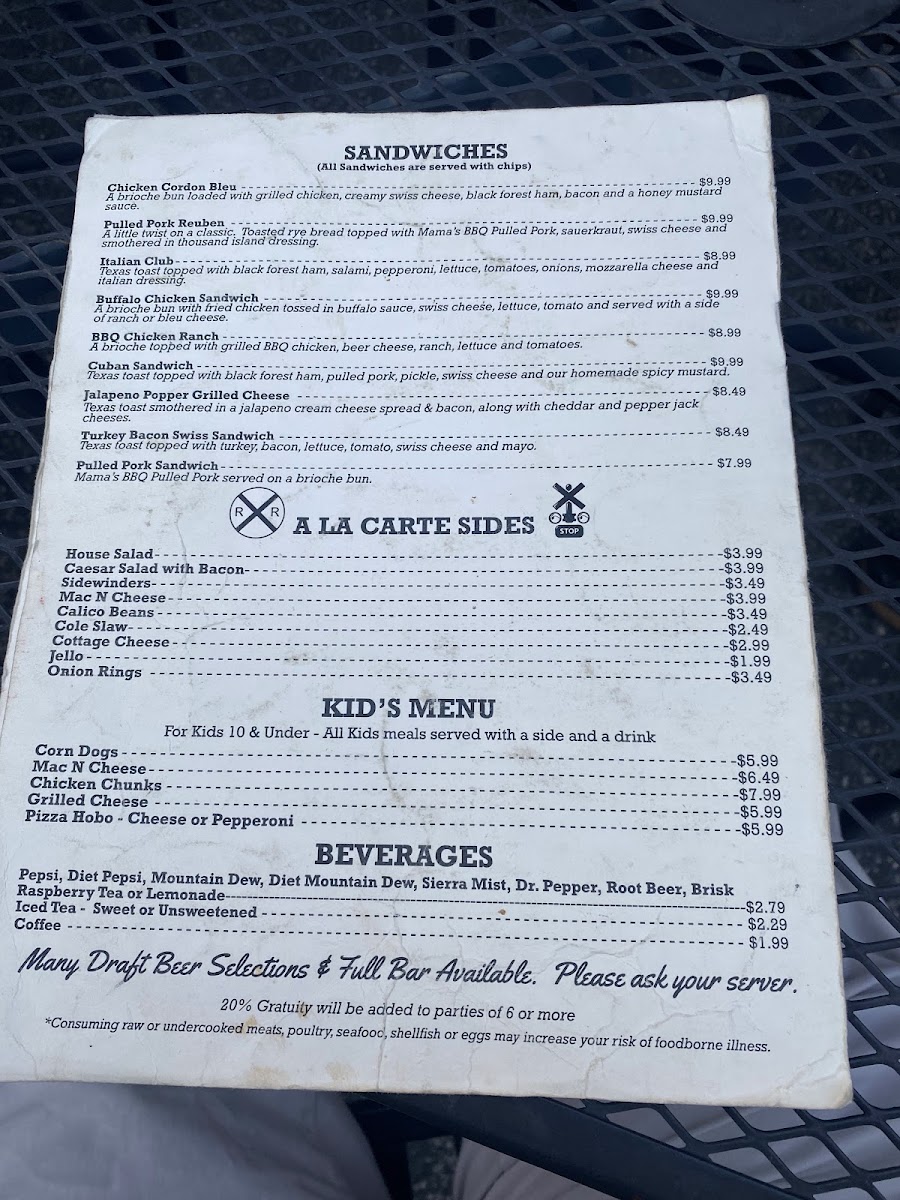 Menu The Side Rail-2