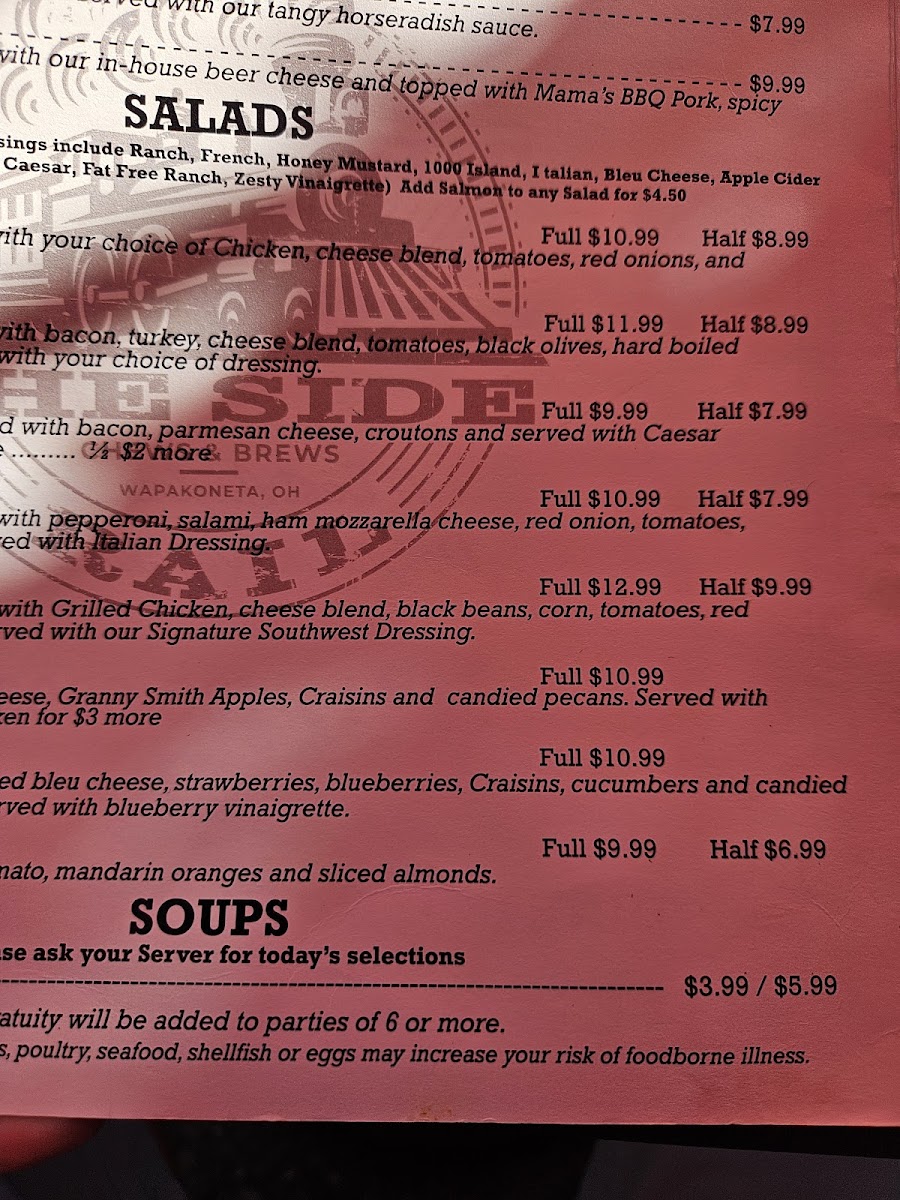 Menu The Side Rail-3