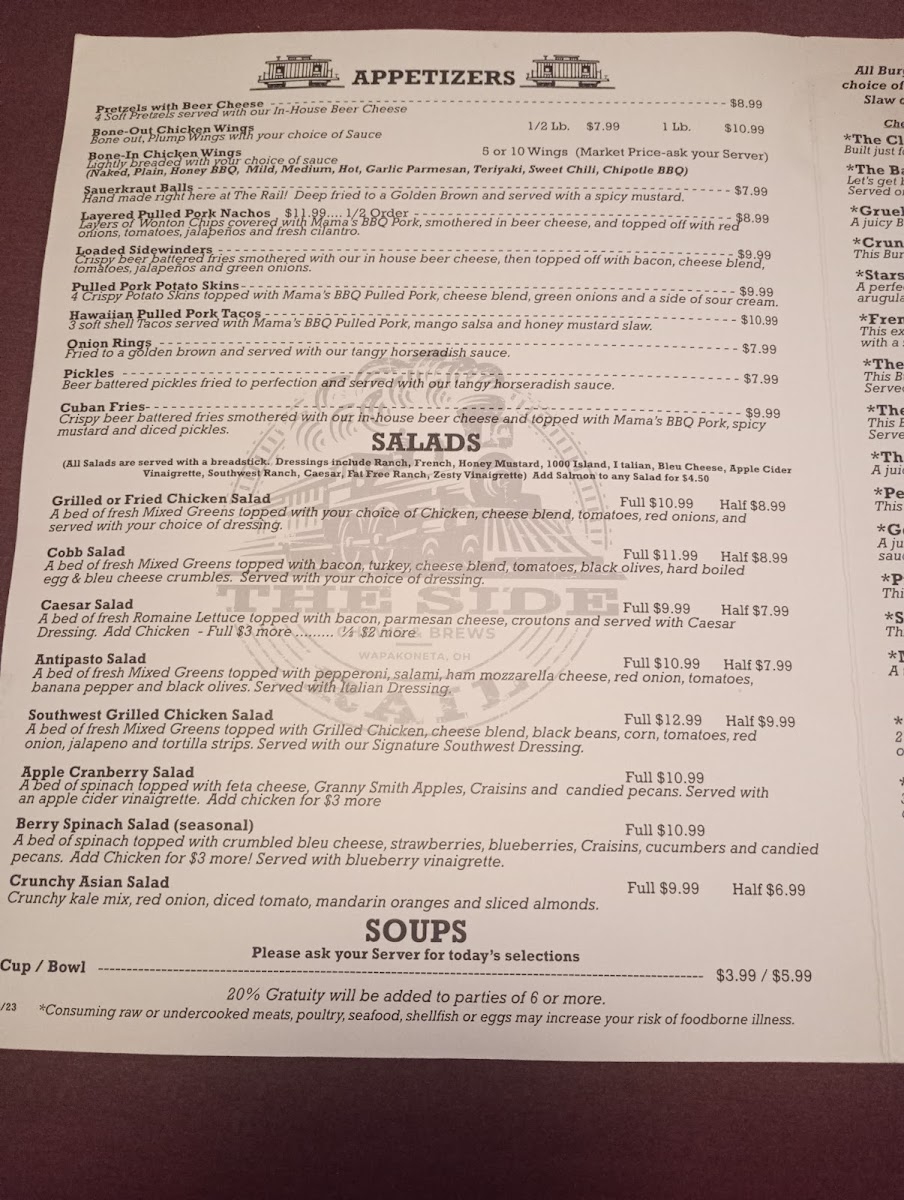 Menu The Side Rail-5