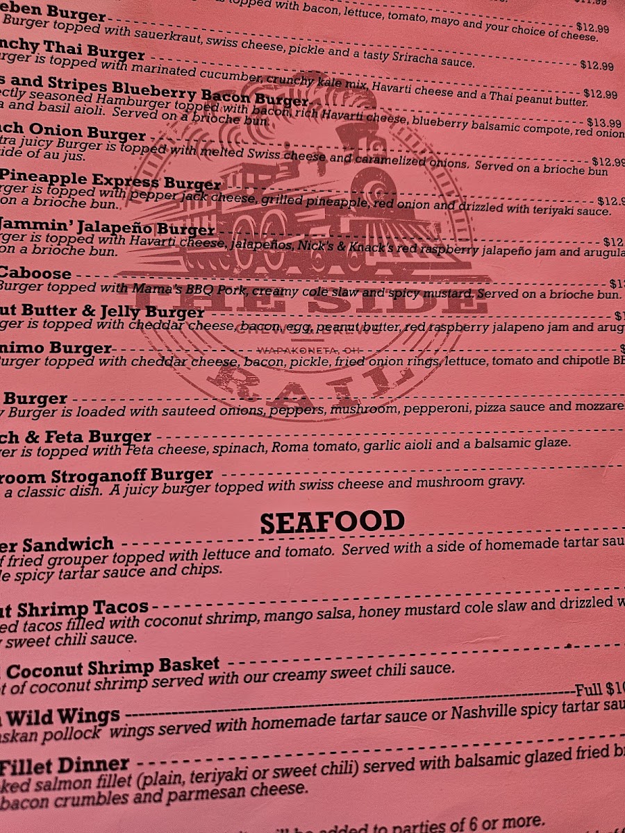 Menu The Side Rail-7