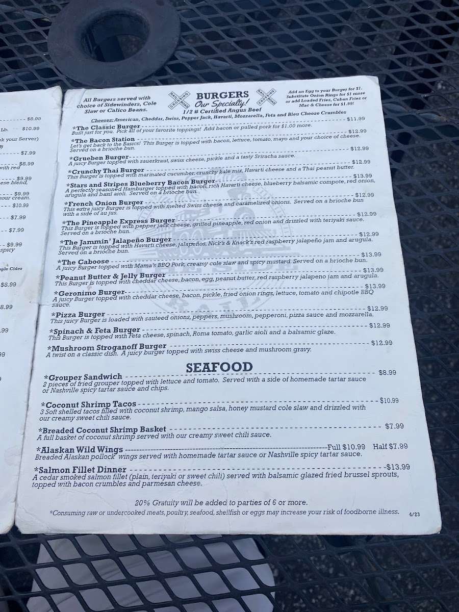 Menu The Side Rail-8