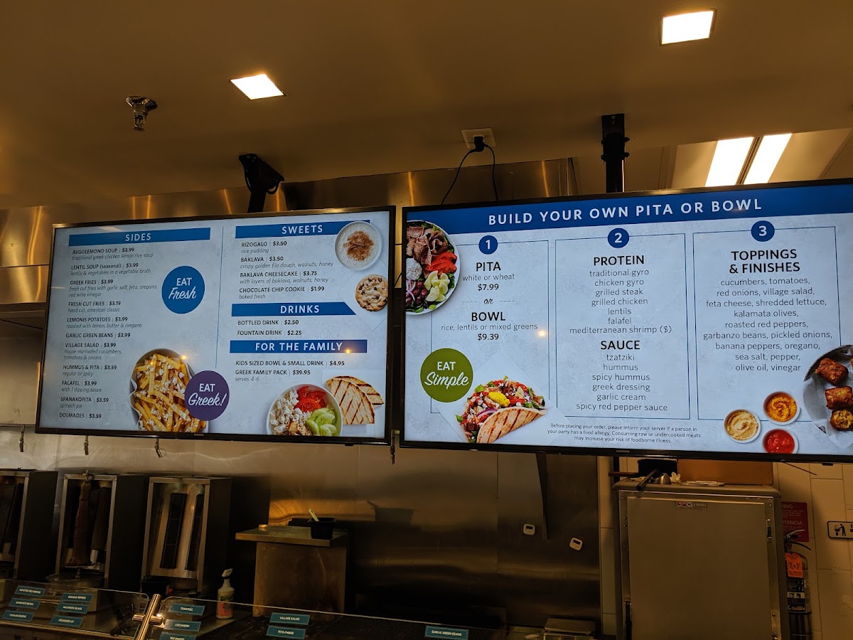 Menu The Simple Greek-1