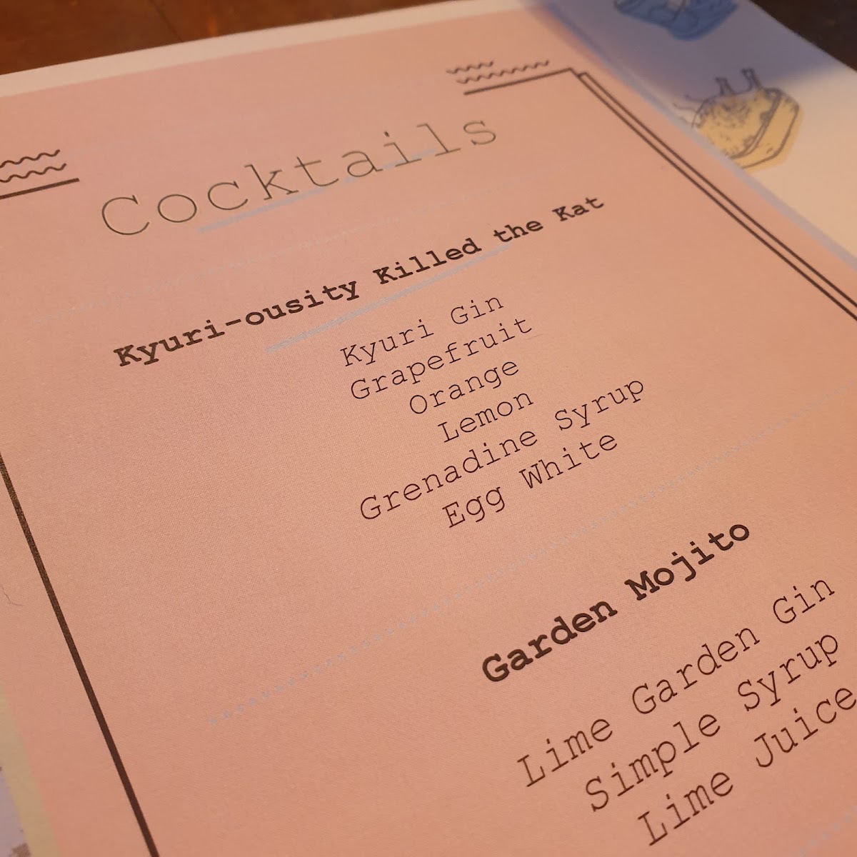 Menu The Single Cask-4