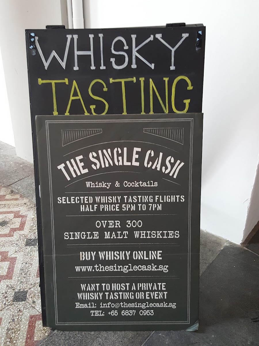 Menu The Single Cask-6