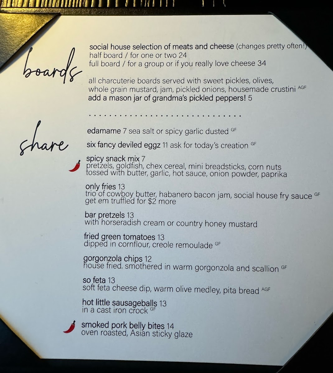 Menu The Social House-5