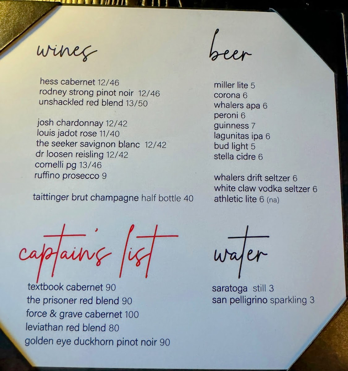 Menu The Social House-7